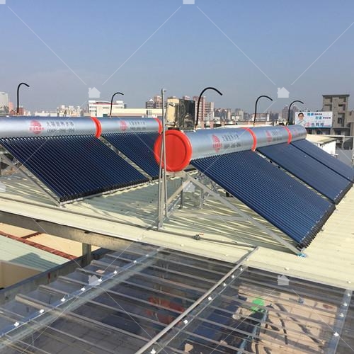 太陽熱水器 太陽能組件裝設