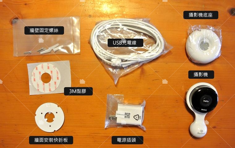 Beseye Next全部配件 Beseye Next全部配件